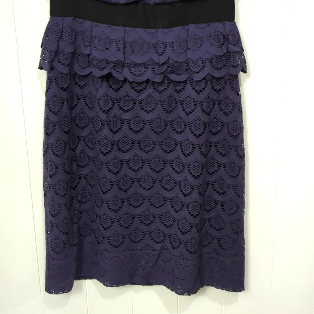 Euc Phoebe Couture Blueish Purple Dress